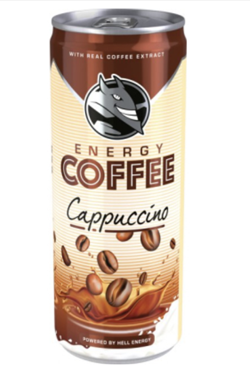 Холодна кава Hell Energy Coffee Cappuccino 0.25 л з/б
